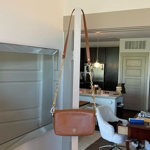 Tory Burch Camel Crossbody